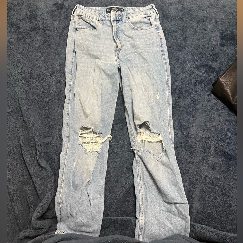hollister high rise jeans